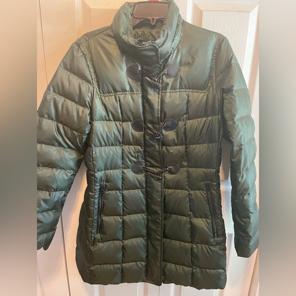 Lands' End Jackets & Coats Lands End Green Down Puffer Coat Size